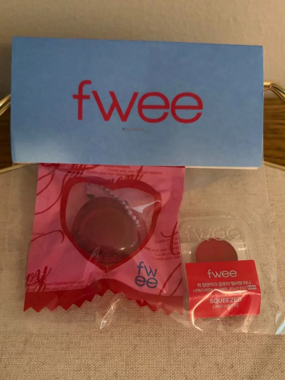 Fwee Mini Lip & Cheek Jelly Pot with Keychain